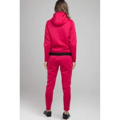 SikSilk Exhibit Athlete Track Jacket in Pink