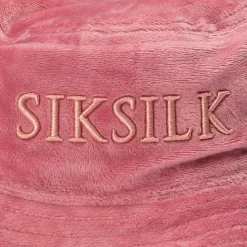 SikSilk Lettering Bucket Hat in Cream