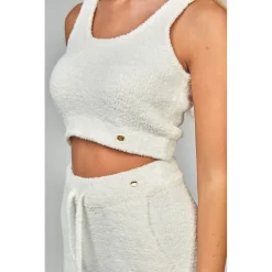 SikSilk Lounge Bralette in Ecru