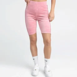SikSilk Slim Fit Biking Shorts in Pink