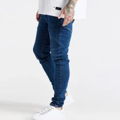 SikSilk Slim Fit Jean in Blue