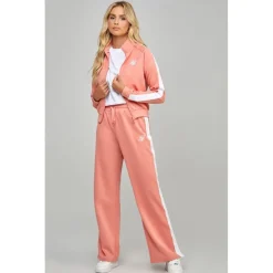 SikSilk Tapered Track Top in Coral