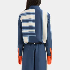 Sir the Label Dazed Shirt in Blue