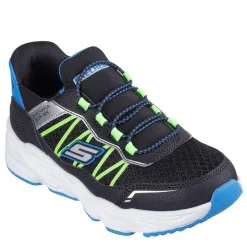 Skechers Air Cooled Memory Foam Running Trainers in Black