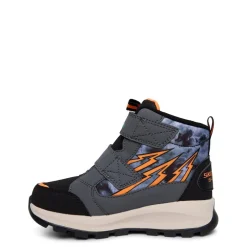 Skechers Boys Lightup Rain Boots in Grey