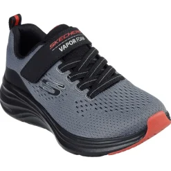 Skechers Boys Lightweight Strap Low Top Sneakers in Grey