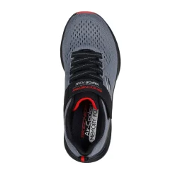 Skechers Boys Lightweight Strap Low Top Sneakers in Grey