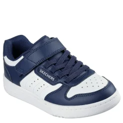Skechers Childrens Q Street Flat Heel Trainers in Blue