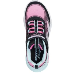 Skechers Cosmic Glow Light Up Trainers Girls in Black