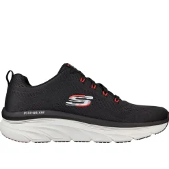 Skechers Dlux Walker Low Top Sneakers in Black