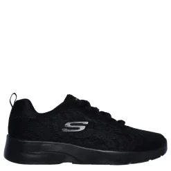 Skechers Dynamight 2.0 Homespun Ladies Trainers in Black