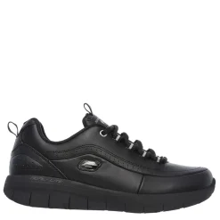Skechers Elite Status Ladies Trainers in Black