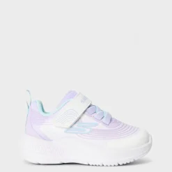 Skechers Girls Ombre Sparkle Low Top Sneakers in Purple