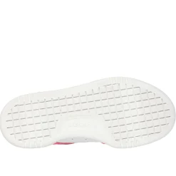 Skechers Gore And Strap Sneaker W Qtr Perfs Low Top Trainers Girls in Pink