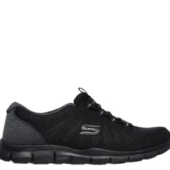 Skechers Gratis Cc Ladies Trainers in Black