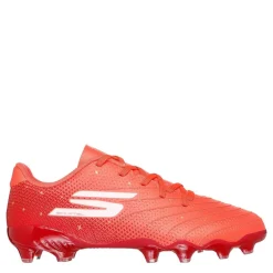 Skechers Jr Youth Fg Firm Ground Football Boots Boys in Orange