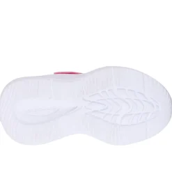 Skechers Lighted Gore And Strap Sneaker W Ombr Light Up Trainers Girls in Pink