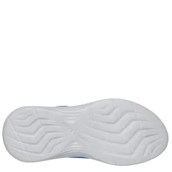 Skechers Lightweight Gore And Strap Sneaker Runners Boys in Blue