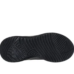 Skechers Lightweight Gore And Strap Sneaker Runners Boys in Black