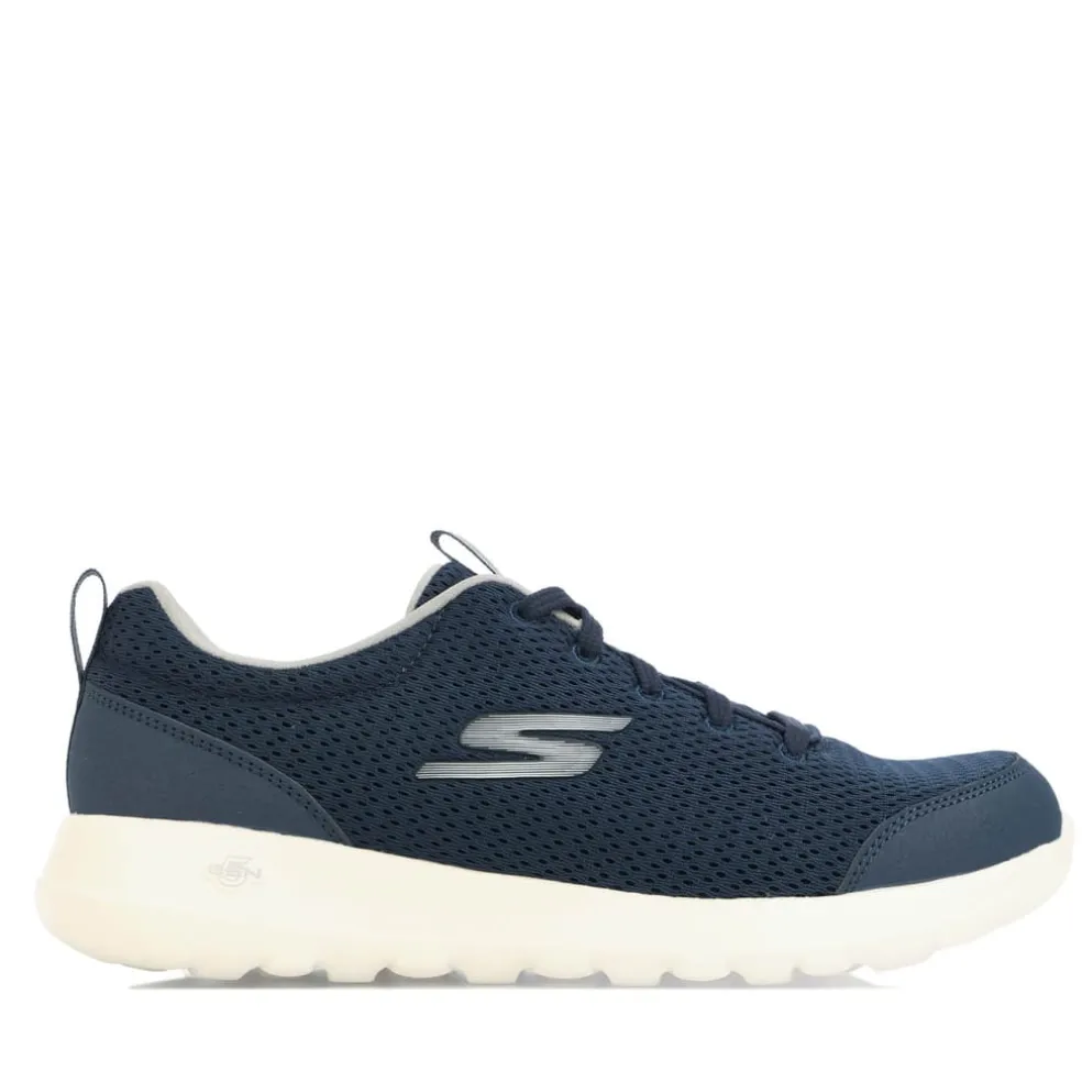 Skechers Mens Go Walk Max Progressor Trainers in Navy Grey