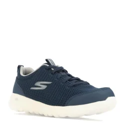 Skechers Mens Go Walk Max Progressor Trainers in Navy Grey