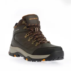 Skechers Mens Relment Dagget Boots in Chocolate