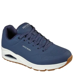 Skechers Mens Uno Stand On Air Trainers in Blue