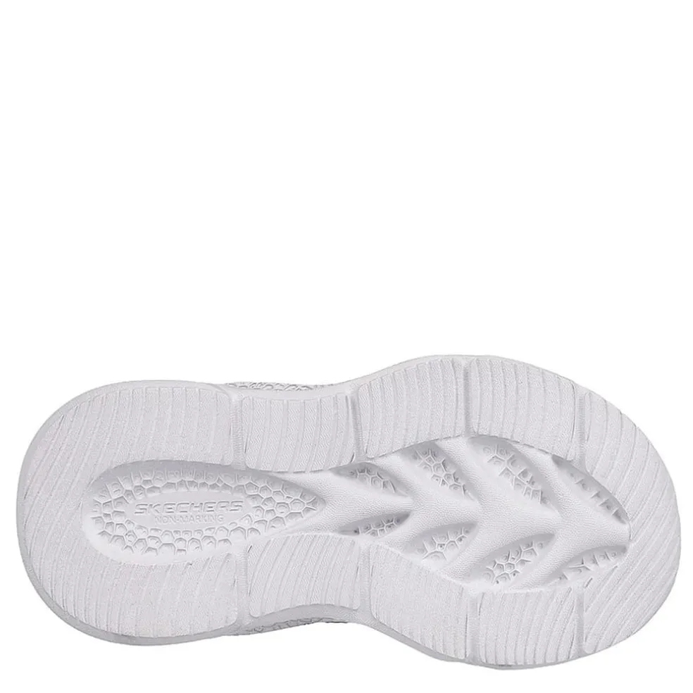 Skechers Meteor Light Up Mesh Trainers in Black