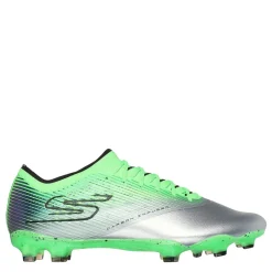 Skechers Razor Adults Firm Ground Football Boots in Silver