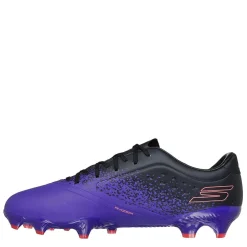 Skechers Razor Gold Firm Ground Football Boots in Purple