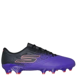 Skechers Razor Gold Firm Ground Football Boots in Purple
