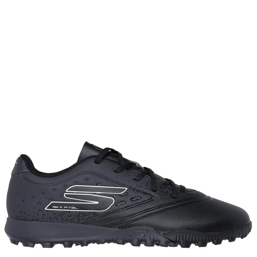 Skechers Razor Jr Youth Tf Astro Turf Football Boots Boys in Black