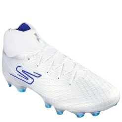 Skechers Skx 01 High Firm Ground Football Boots Boys in White
