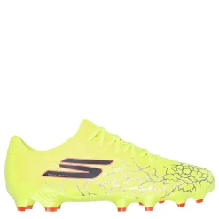 Skechers Skx 01 Gold Juniors Firm Ground Football Boots in Yellow