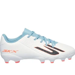 Skechers Skx.2 Pro Juniors Firm Ground Football Boots in White
