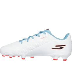 Skechers Skx.2 Pro Juniors Firm Ground Football Boots in White