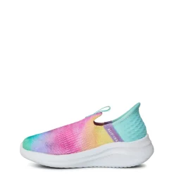 Skechers Slip Ins Multi Print Stretch Fit Trainers in Multi