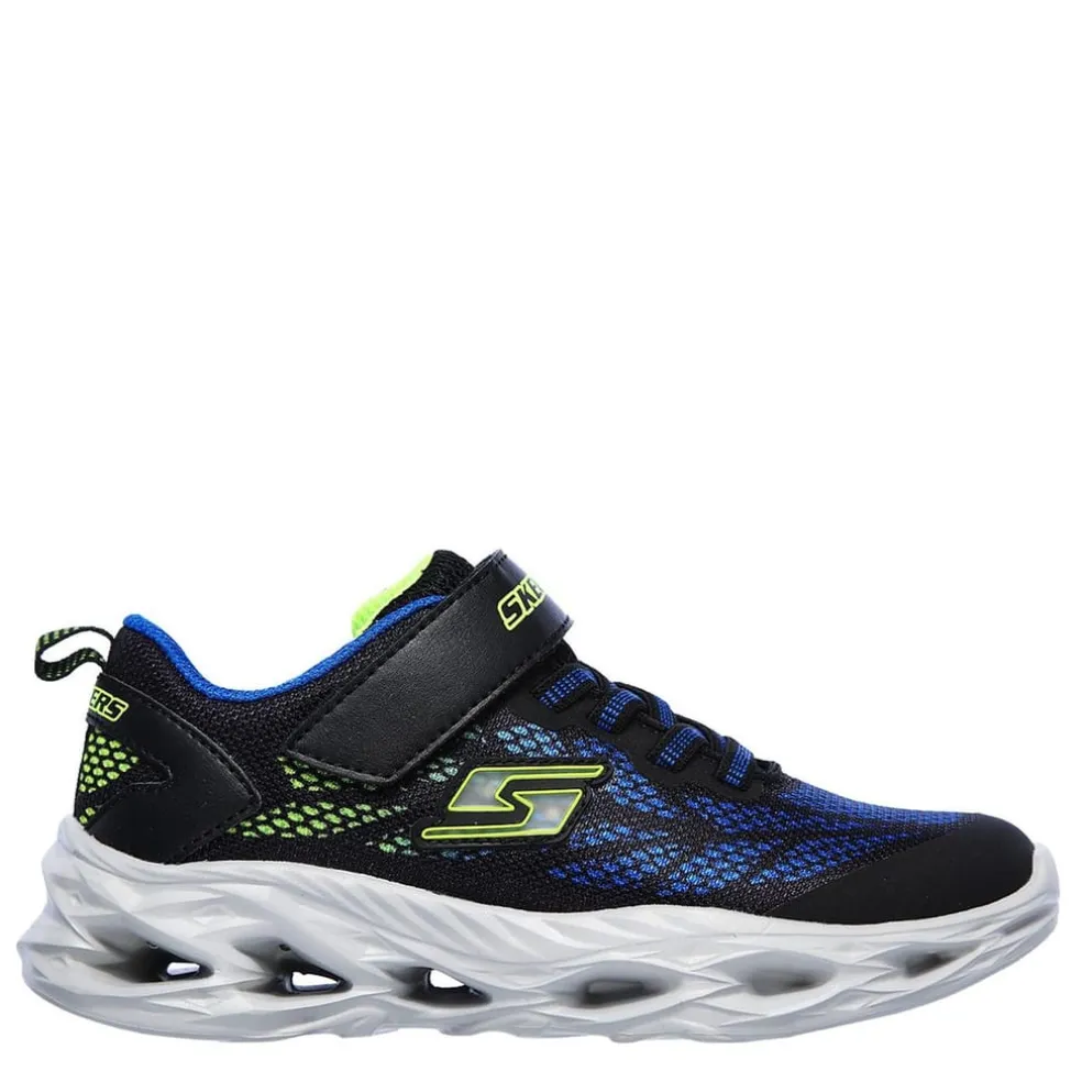 Skechers Strap Lighted Trainers in Black