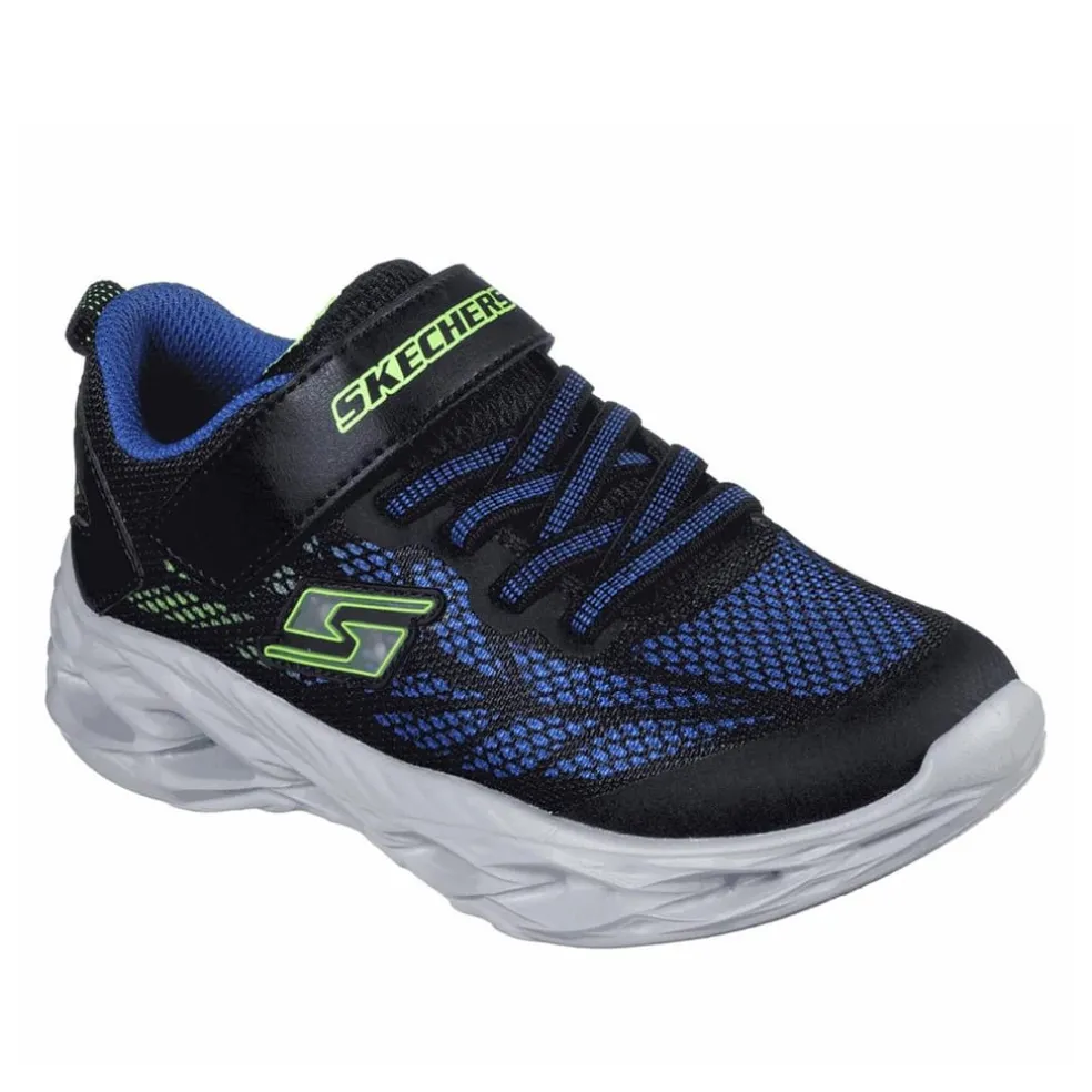 Skechers Strap Lighted Trainers in Black