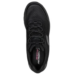 Skechers Womens Dynamight 2.0 Social Orbit Trainers in Black