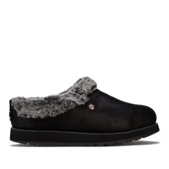 Skechers Womens Keepsakes R E M Slippers in Black