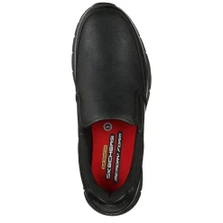 Skechers Work Relaxed Fit: Nampa Groton sr in Black