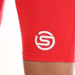 Skins Series-1 Half Tights in Red