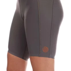 Skins Series-5 Half Tights in Charcoal