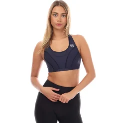 Skins Series-3 Hi-Impact Bra in Navy