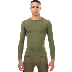 Skins Series-2 Long Sleeve Top in Khaki