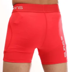 Skins Series-1 Shorts in Red