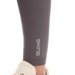 Skins Series-3 Soft Long Tights in Charcoal