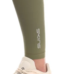 Skins Series-3 Soft Long Tights in Khaki