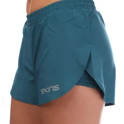 Skins Series-3 Superpose Shorts in Teal